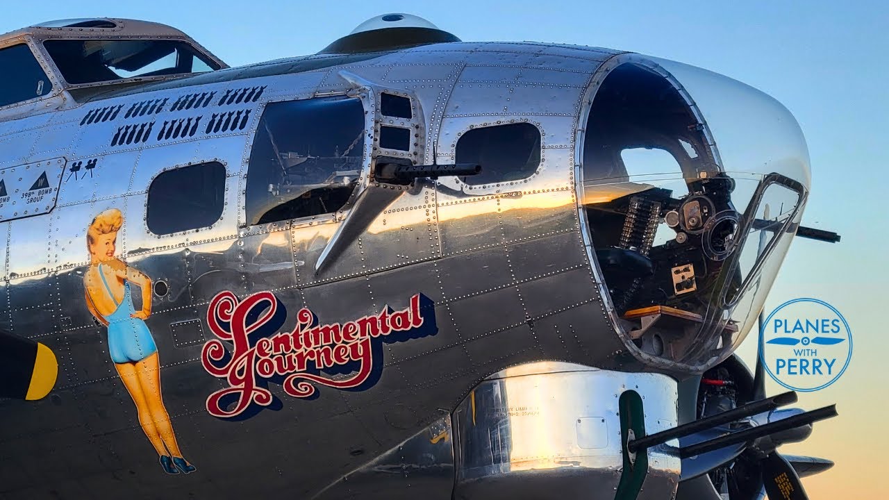 My Flight and Walkthrough Tour on the B-17G Sentimental Journey - Burned Into My Soul