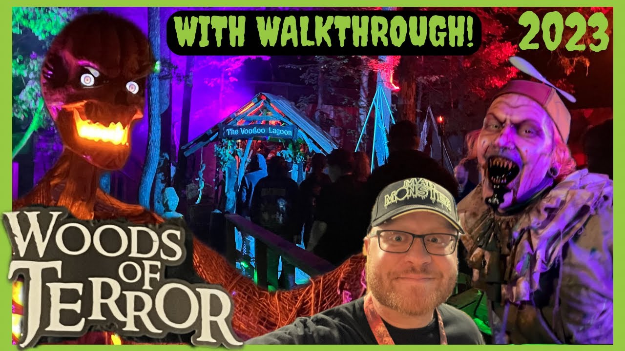 2023 Woods of Terror Complete Walkthrough and Review | It's absolutely AWESOME! Greensboro, NC