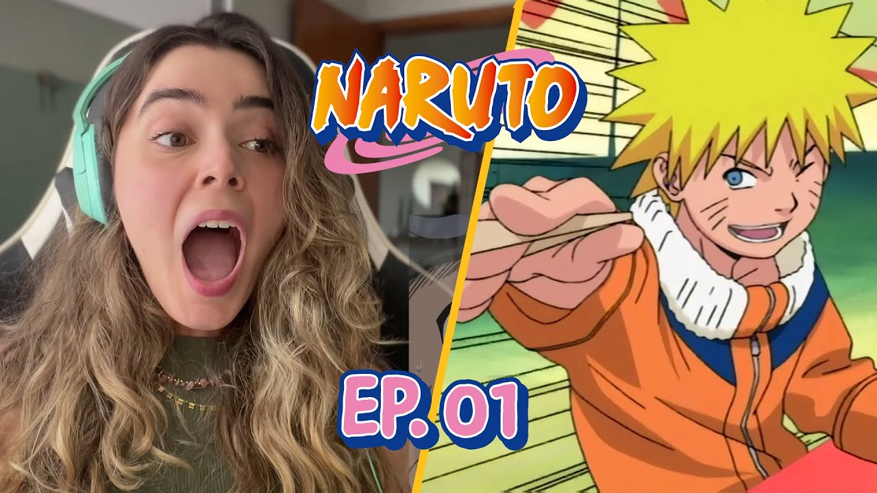 HATER assiste Naruto pela primeira vez // React Episódio 1