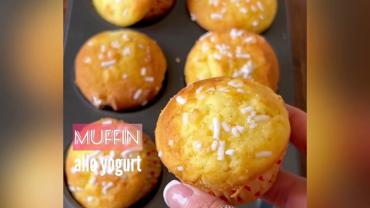 MUFFIN ALLO YOGURT super soffici