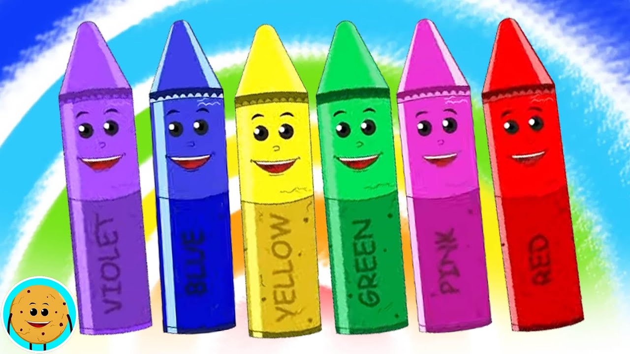 Crayons Color Song + More Fun Educational Videos for Children