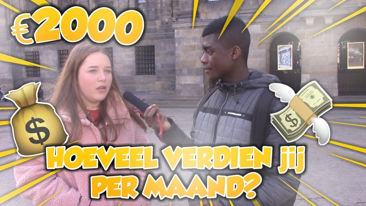 €2000 PER MAAND - HOEVEEL VERDIEN JIJ PER MAAND? -AMSTERDAM