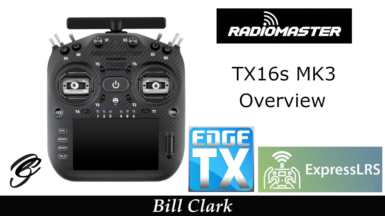 RadioMaster TX16S MK3 Radio Overview