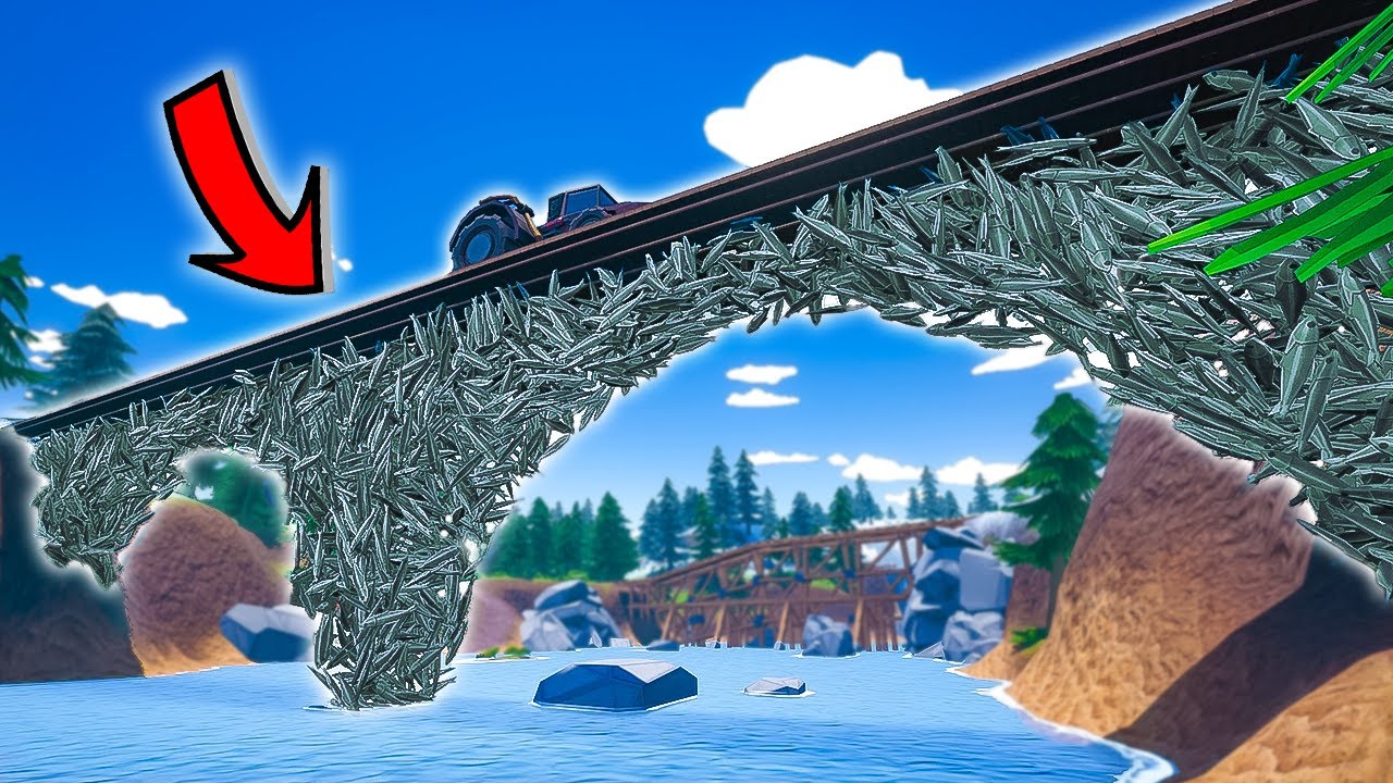 Engineering a bridge out of MILLIONS OF FISH in Hydroneer!