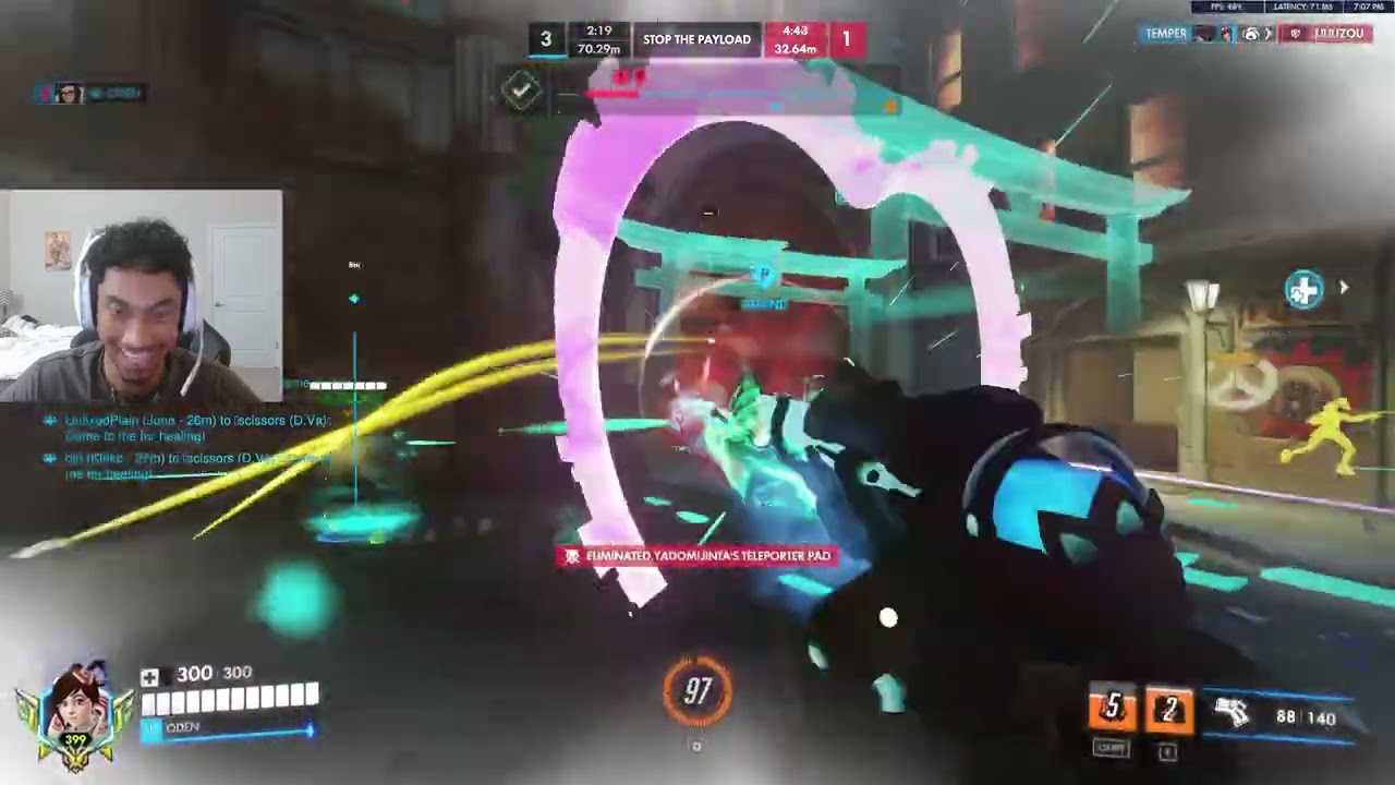 Мэй от Sugarfree просто РАЗНОСИТ! Геймплей в Overwatch 2 (Топ-500)