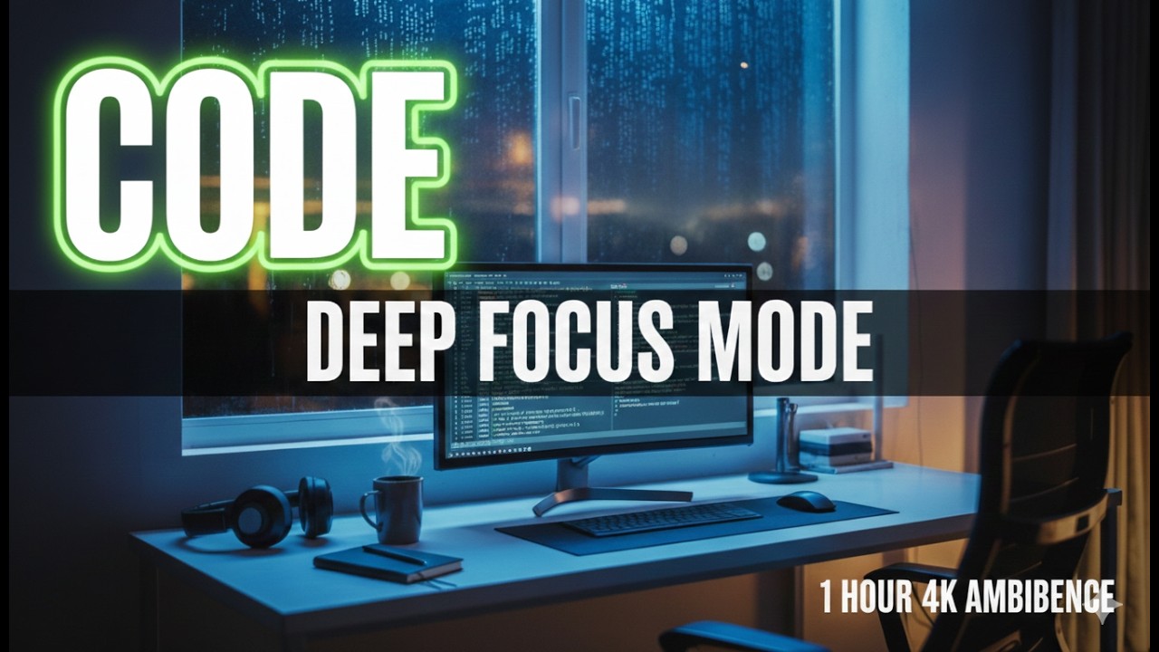 Programming / Coding / Hacking Music Vol. 1 💻 Deep Focus Flow State