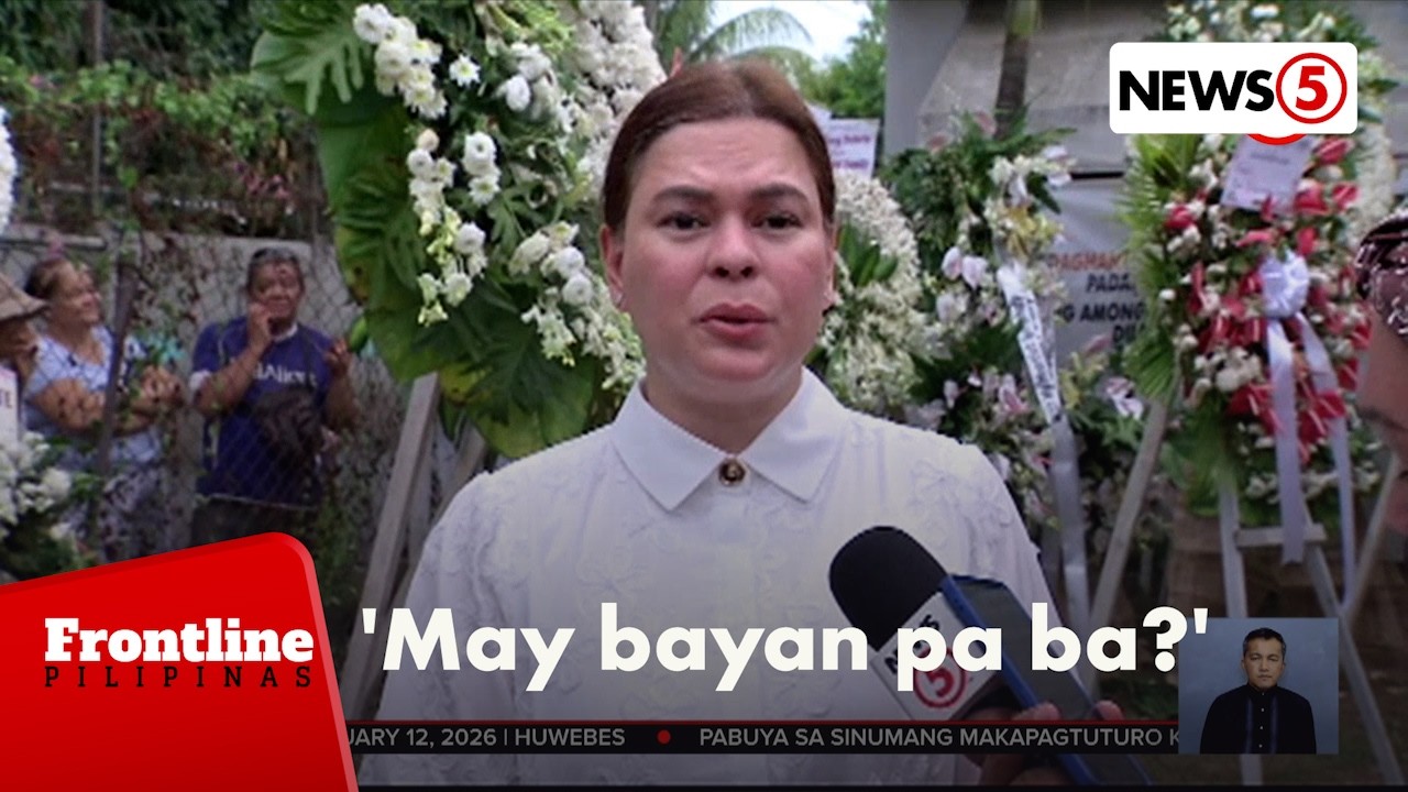 VP Sara sa pagtakbo niya sa pagka-pangulo: May Pilipinas pa ba sa 2028? | Frontline Pilipinas