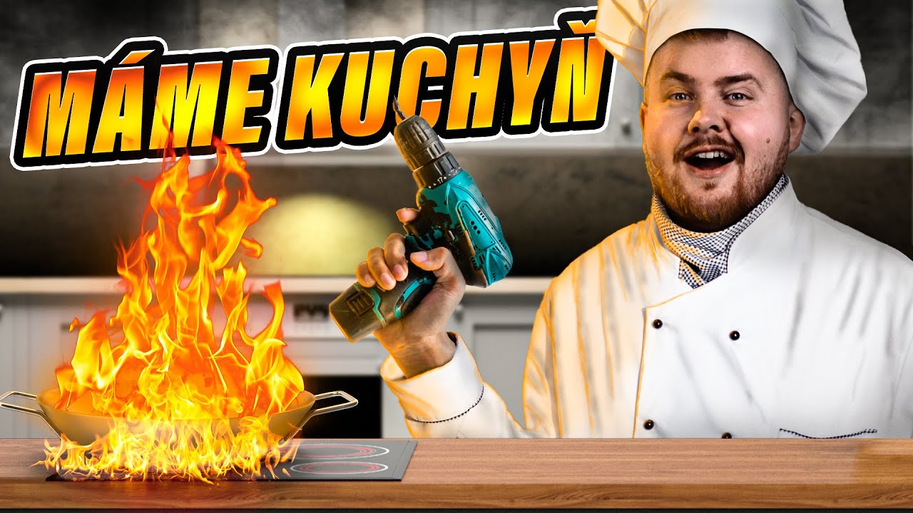 Montujeme KUCHYŇ 👨🏻‍🍳| Dostavba rodinného domu 🏡