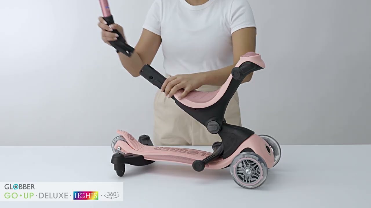 Unbox & Assemble: Globber GO&bull;UP DELUXE LIGHTS 360&deg;