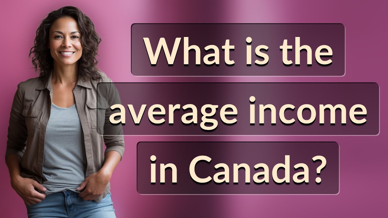 What is the average income in Canada?