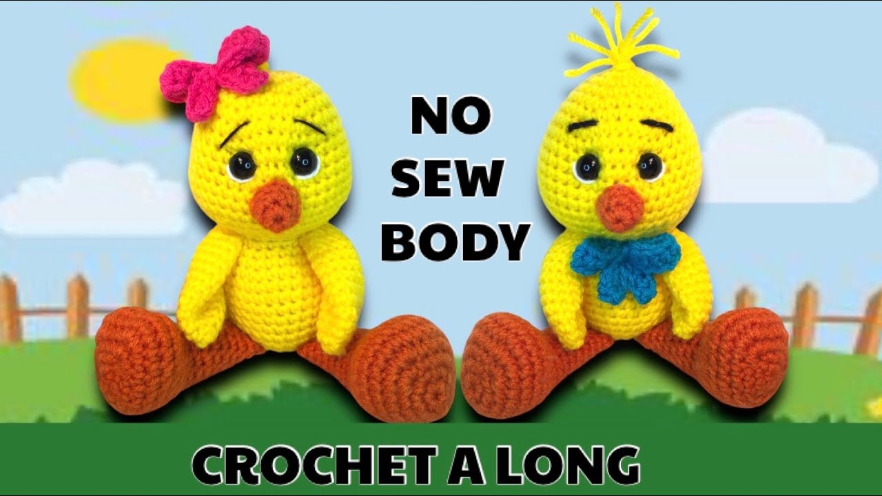 CROCHET CHICK EASTER AMIGURUMI