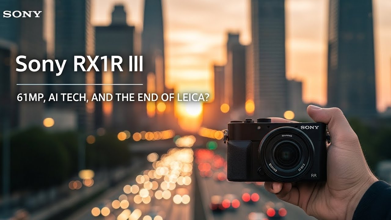 Sony RX1R III LEAKS: 61MP, AI Tech, and the End of Leica?
