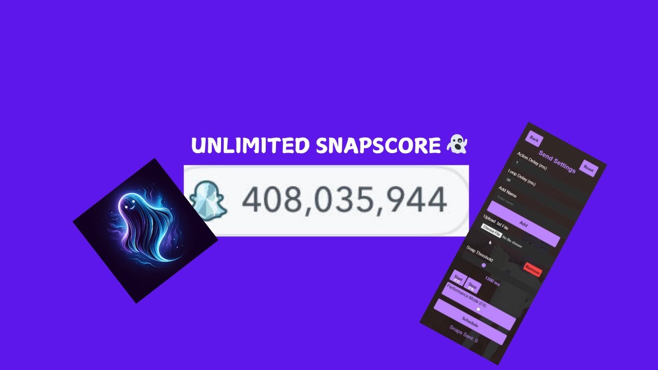 UNLIMITED SNAPSCORE EXTENSION (1M+ A DAY) 👻 SNAPSCORE BOT SNAPSCORE BOOSTER