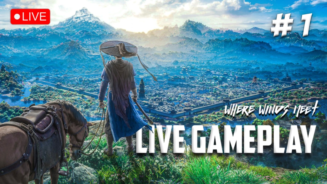 LIVE 🔴 Where Winds Meet Boss Battle + Skill Unlock Guide | Full Action