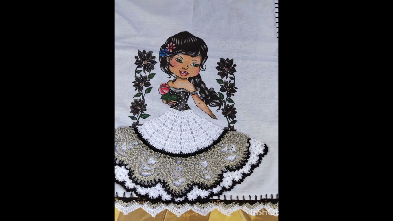 encomenda de pano de prato bonecas 😄