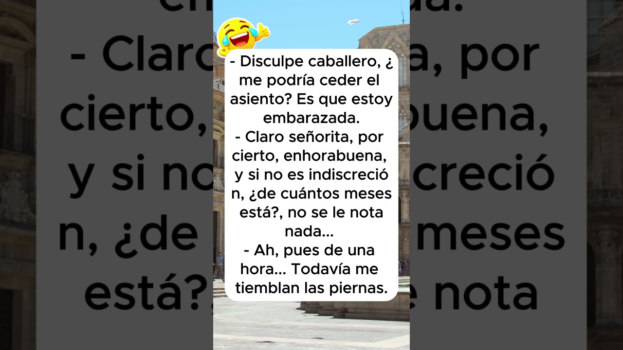 Llevo una hora embarazada😆#risas  #divertidamente  #ingenioso #chistes #shorts #humor