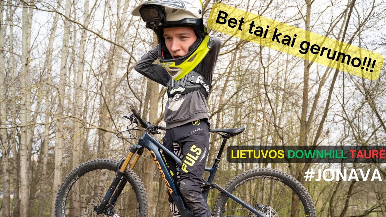 Jonavos downhill trasų apžvalga | Lietuvos Downhill Taurė I etapas