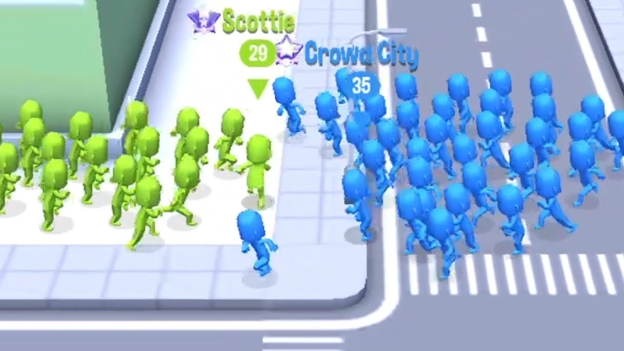 Crowd City World Record Map Control: 100.00% #103