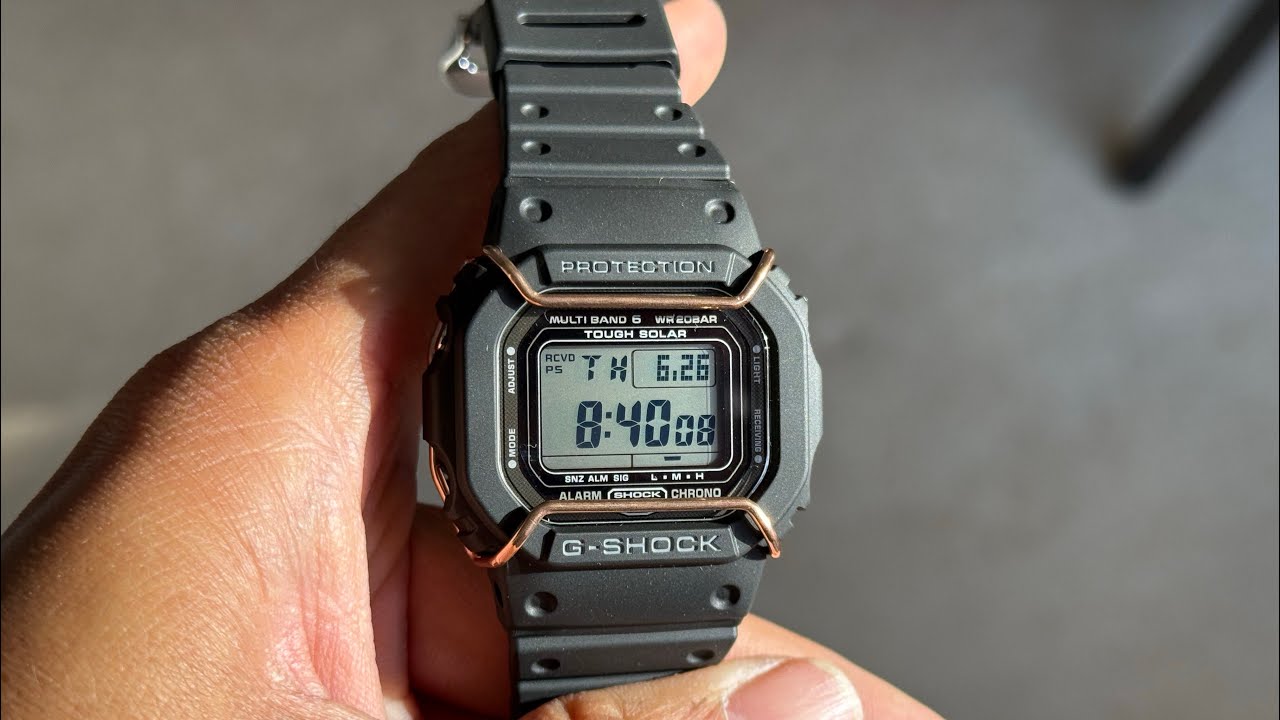 Unboxing the best Casio G-SHOCK GW-5000U-1JF (Made in Japan) digital watch money can buy in 2025