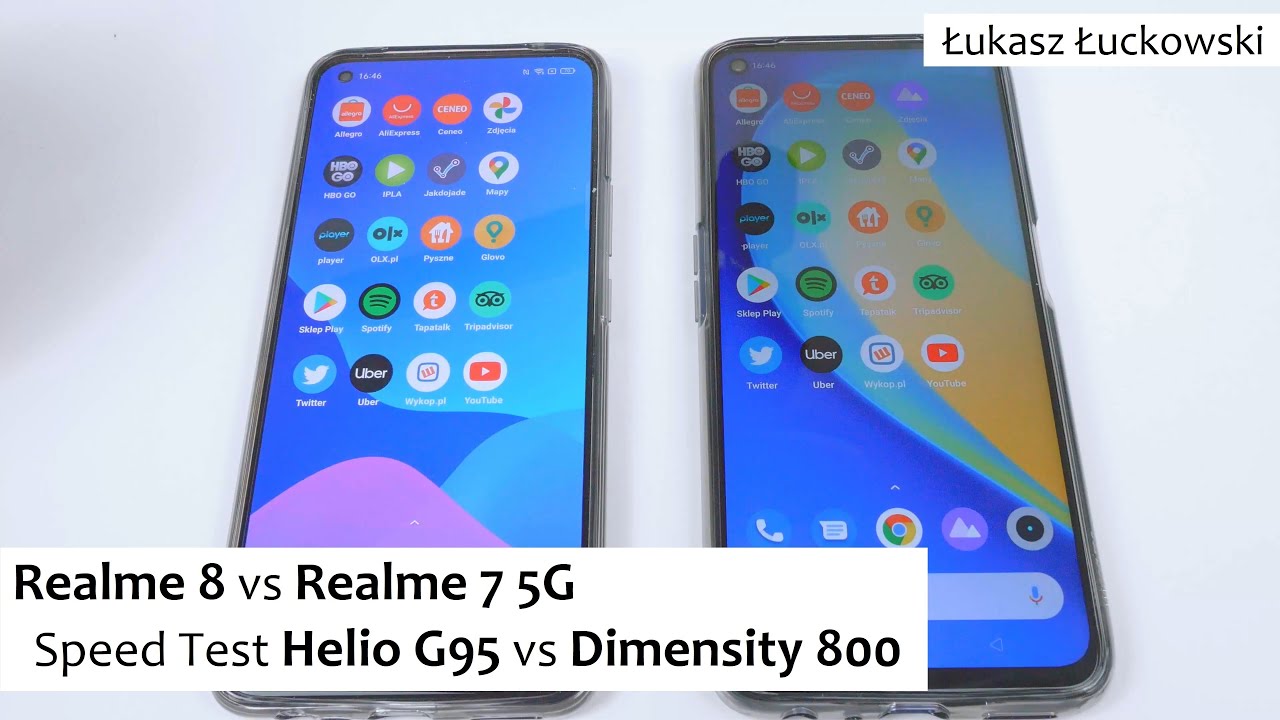 Realme 8 vs Realme 7 5G ❗❗❗ | Speed Test | MediaTek Helio G95 vs Dimensity 800