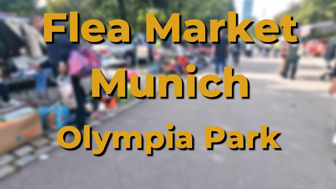 &ldquo;Munich&rsquo;s Biggest Flea Market at Olympiapark | Flohmarkt Tour 🛍️&rdquo;