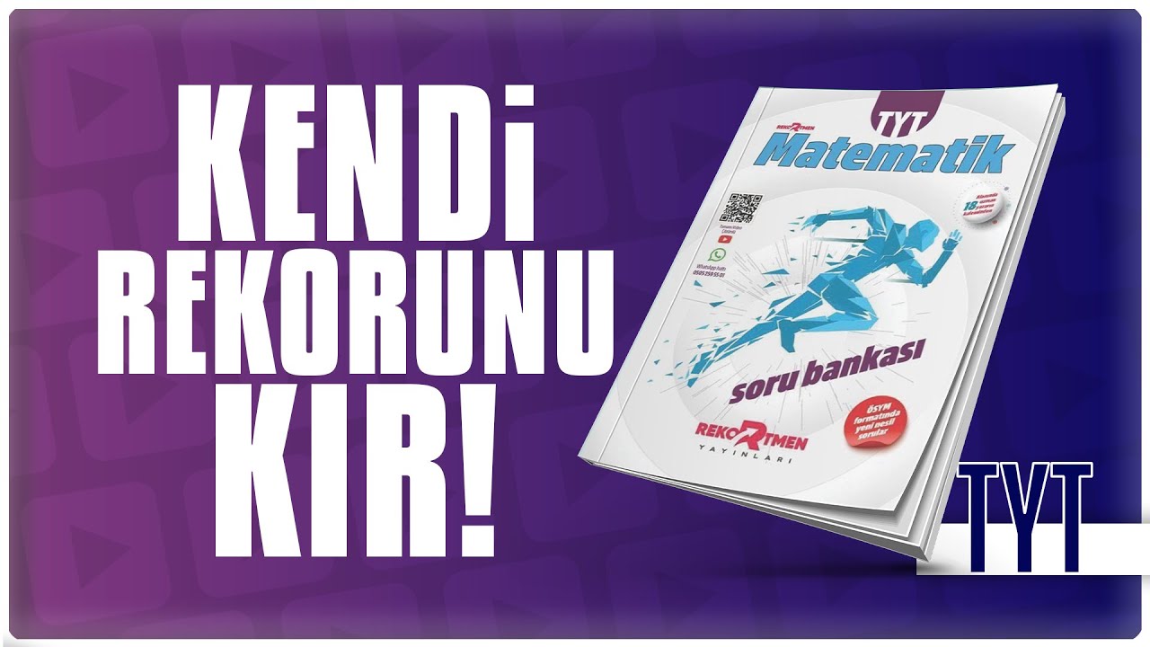 Rekortmen Yayınları TYT Matematik Soru Bankası İnceleme
