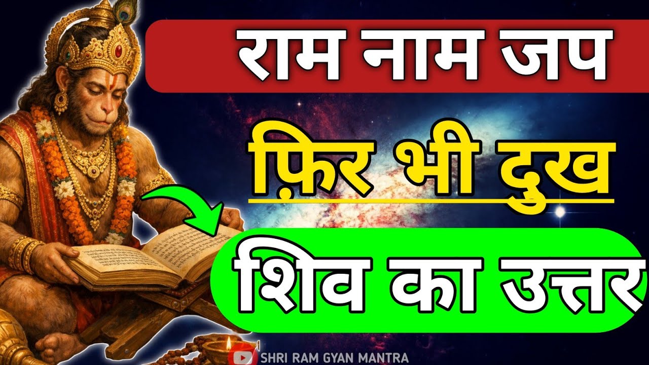 राम नाम जप के बाद भी कष्ट क्यों रहता है? शिव का रहस्य”||