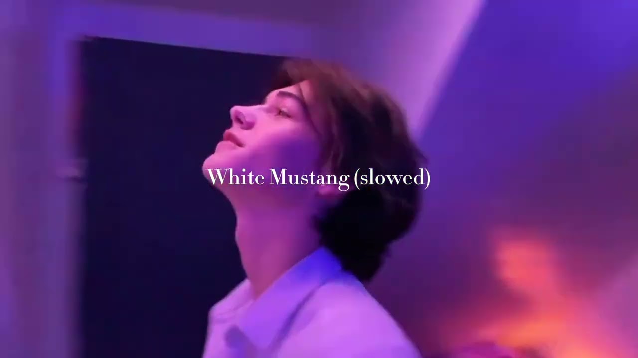 White Mustang - Lana Del Rey (slowed)