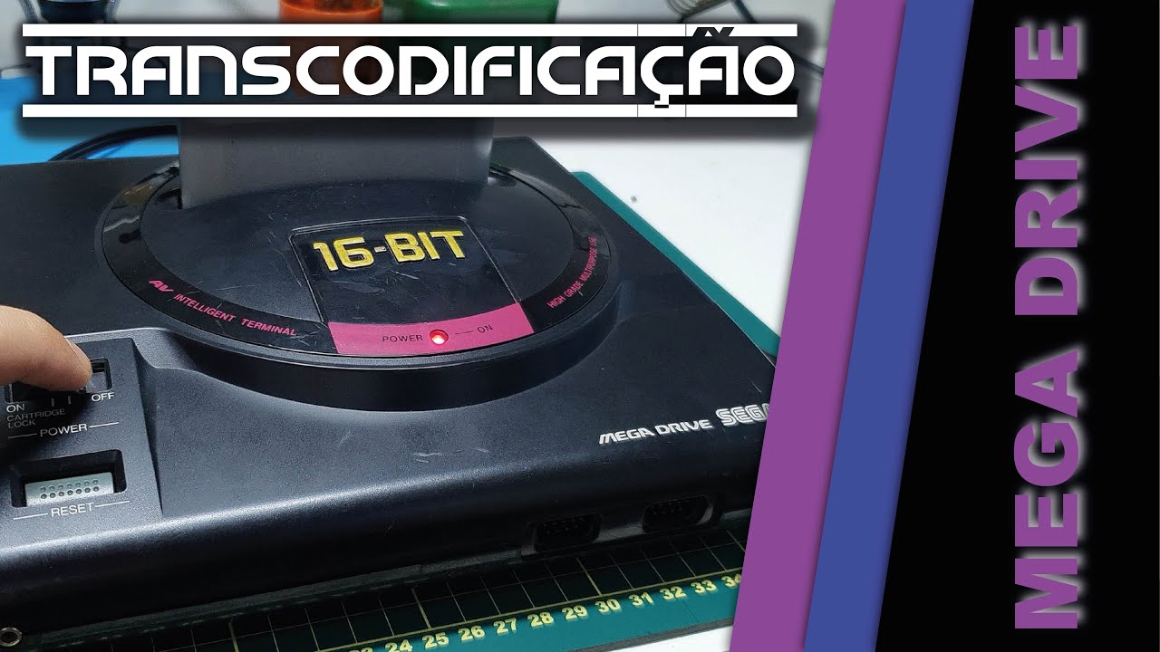 Transcodificação e Revisão - Mega Drive
