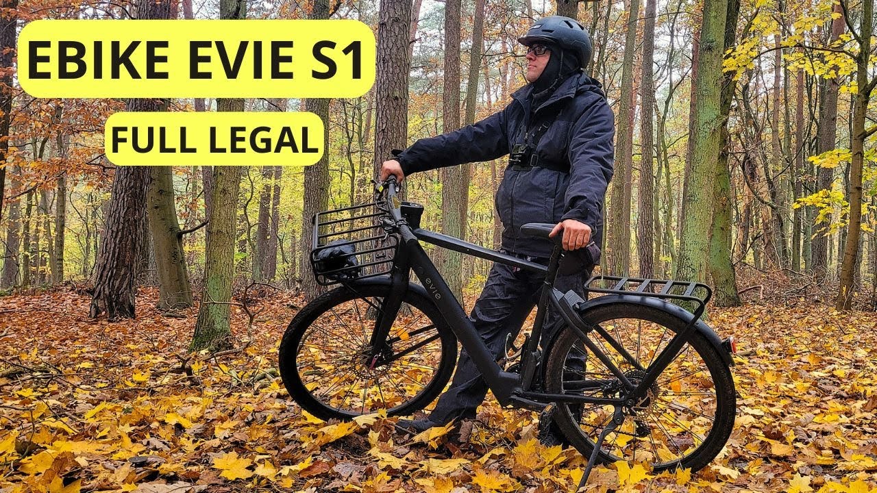 Elektryczny rower EVIE S1 250W 36V Legalny #evie