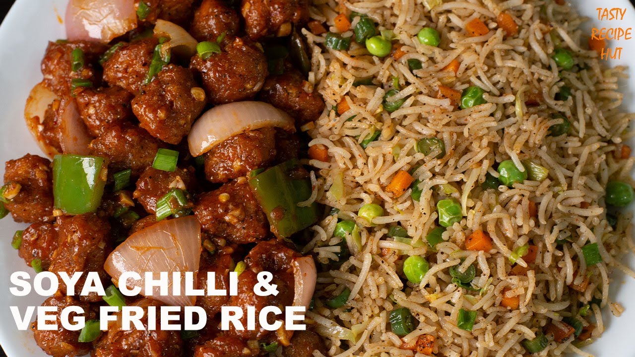 Soya Chilli & Veg Fried Rice Easy & Quick Combo