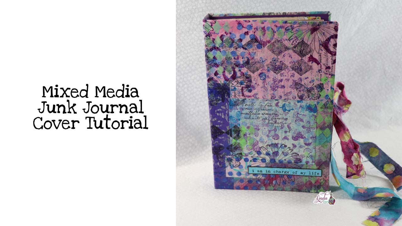 Mixed Media Junk Journal Cover Tutorial