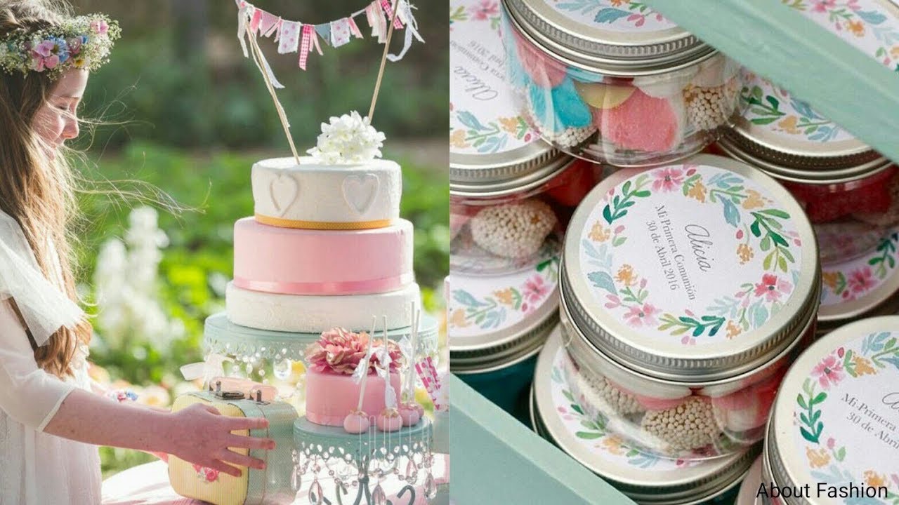 Decoración para Primera Comunión | Ideas y Tendencias 2019 en Organización, Candy Bar, Photocall...