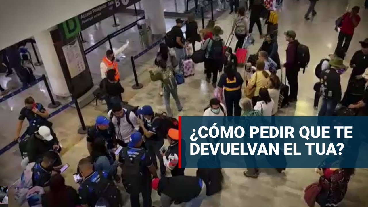 Así puedes pedir que te devuelvan el TUA si se canceló tu VUELO