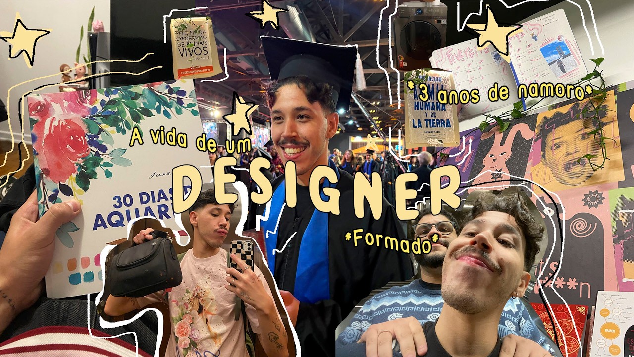 Diário de um Designer: Formado e celebrando 3 anos juntos!