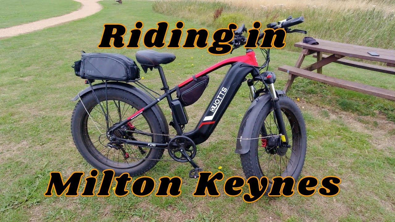 Milton Keynes E-bike tour with Duotts F26. This is the extended version.