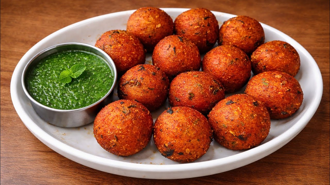 आलू और सुजी से बना नया गोल नाश्ता | बच्चों और बड़ों को पसंद आएगा