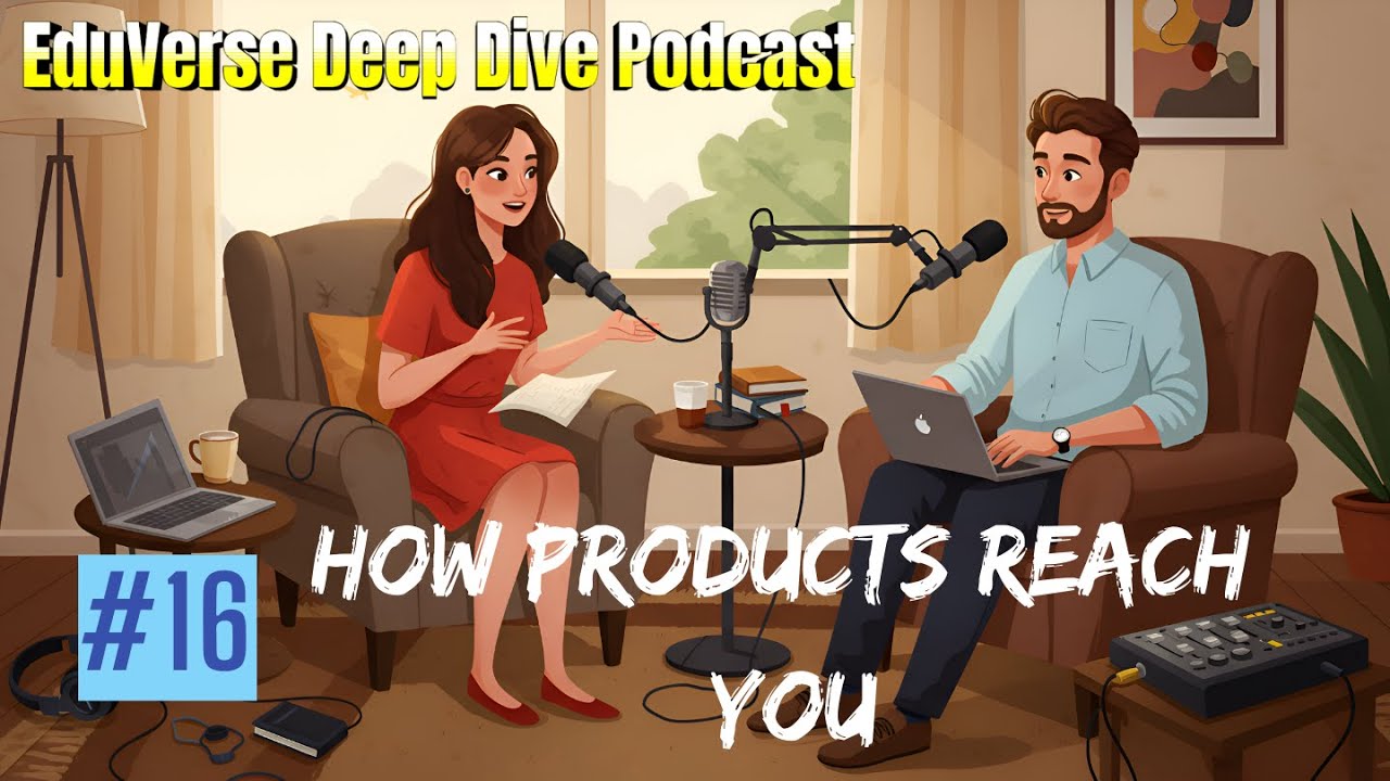 How Products Reach You | Retailing, Wholesaling & Logistics Breakdown | EduVerse