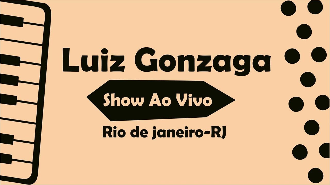 Luiz Gonzaga Pocket Show no Rio de janeiro AO VIVO!