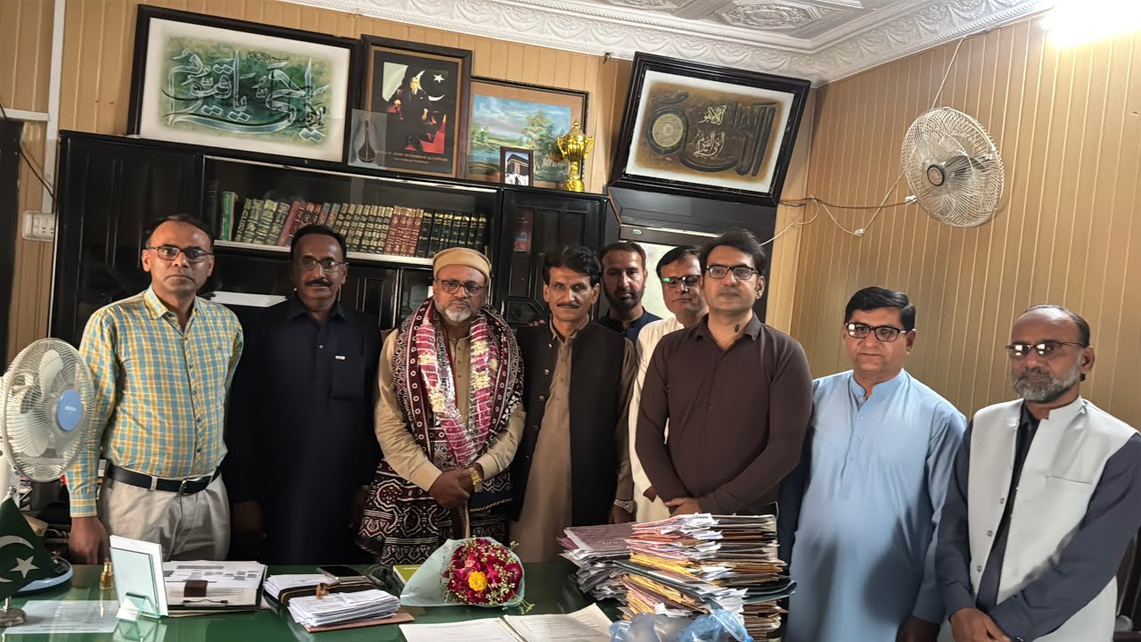 Meet & greet in geographers to Prof. Yousif Rehmani Regional director Colleges in Hyderabad 