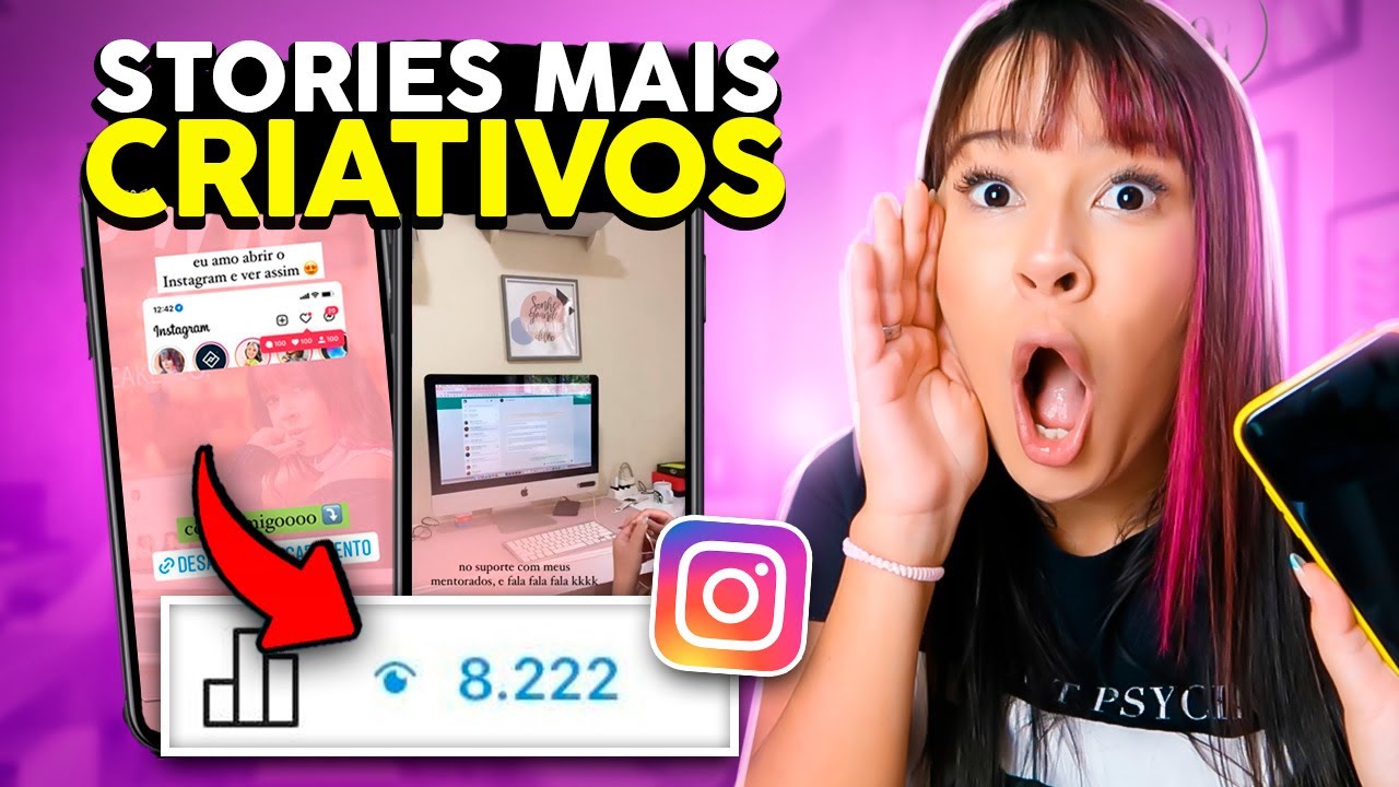 4 TRUQUES DE EDIÇÃO CRIATIVA PARA STORY! Aumente as VISUALIZAÇÕES no Instagram!