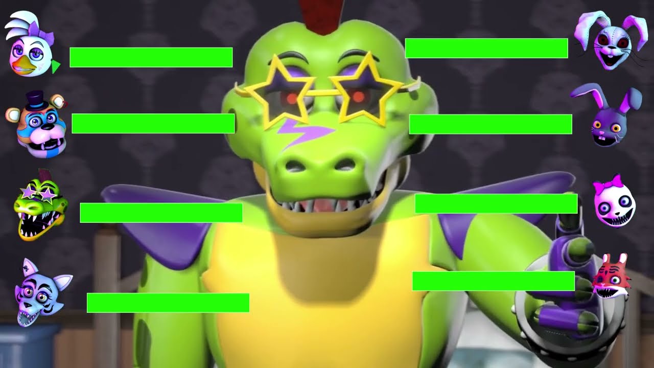 SFM MR HOPPS2 Five Nights At Freddy's Security Breach Animatronics VS MR HOPPS PLAY House 2 WITH HEA