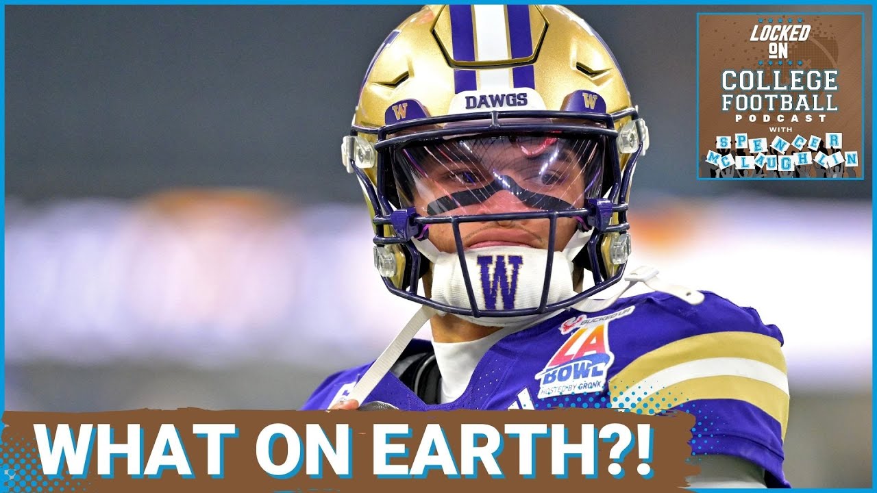 WOW: Demond Williams STUNS College Football with RETURN to Washington--Huskies' QB is OUT for LSU