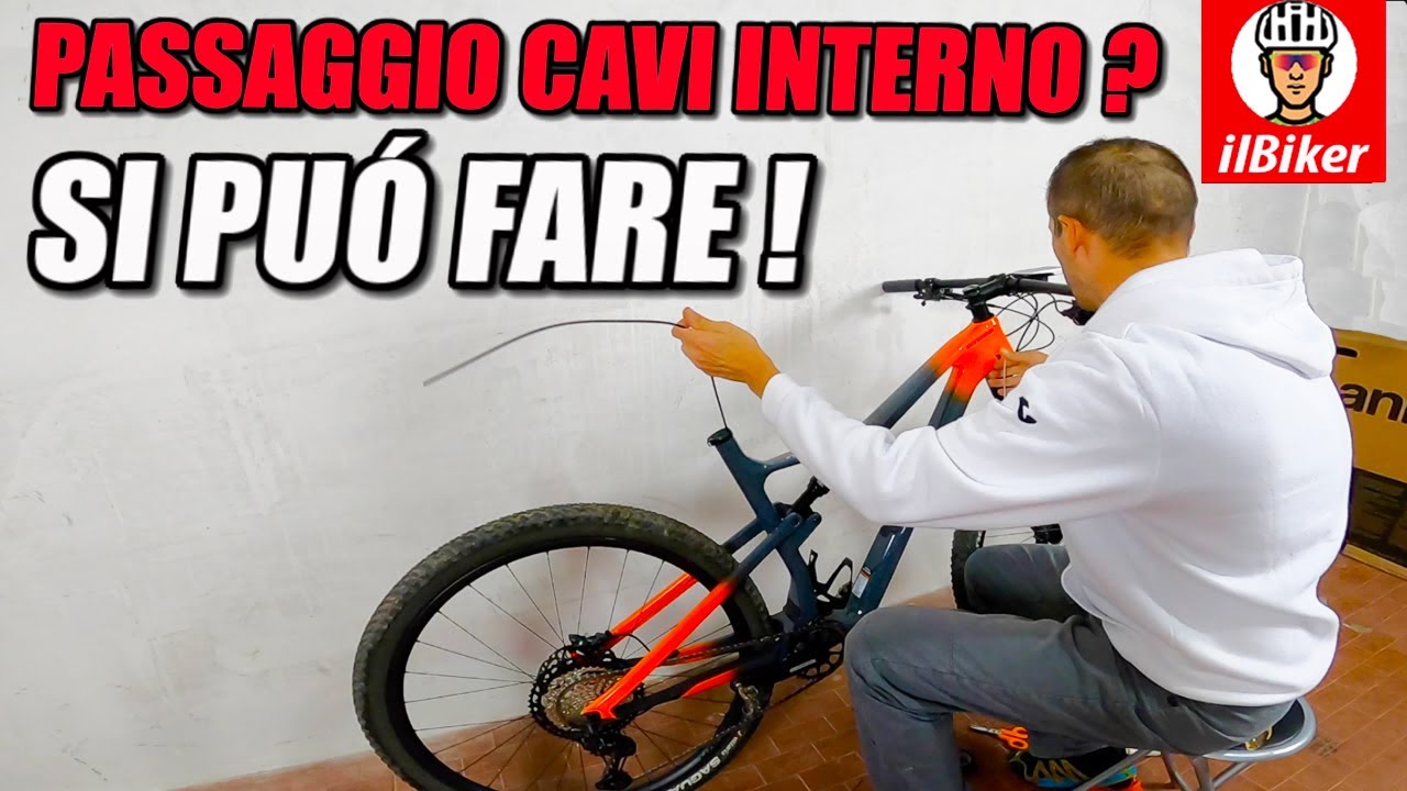 🥳 SI PUÓ FARE..... Passaggio cavi interno telaio