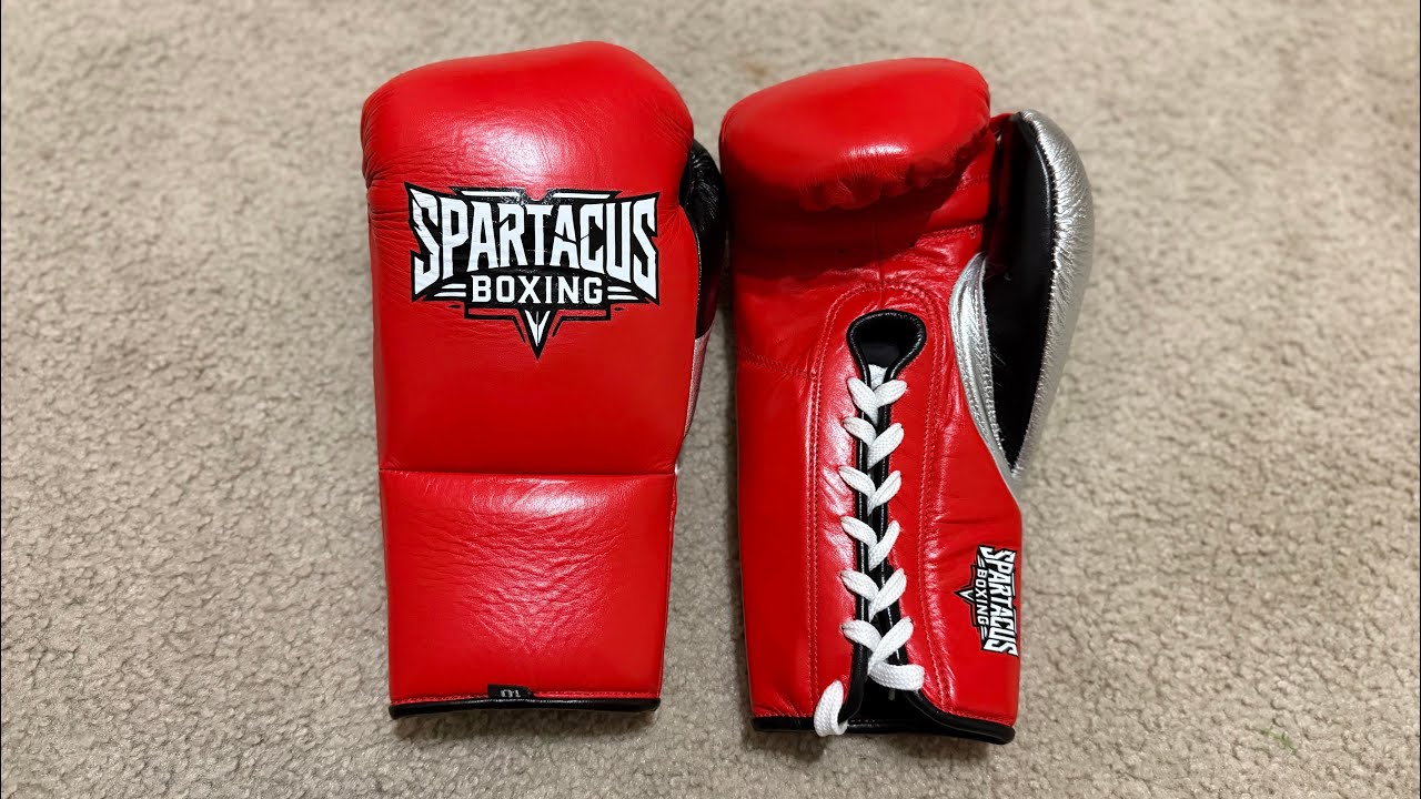 SPARTACUS BOXING GLOVES UNBOXING / FIRST IMPRESSIONS (PROFESSIONAL FIGHT GLOVES)