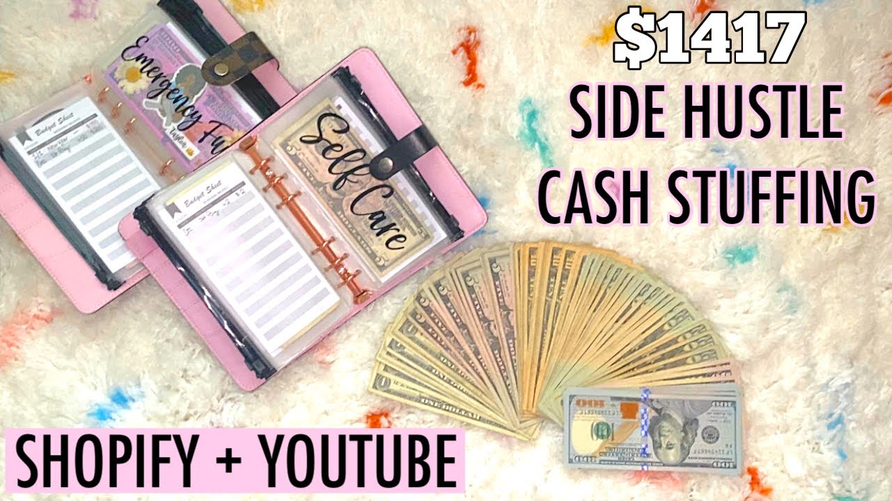 SIDE HUSTLE CASH STUFFING| SINKING FUNDS CASH STUFFING| ENTREPRENEUR INCOME| TAYLOR BUDGETS