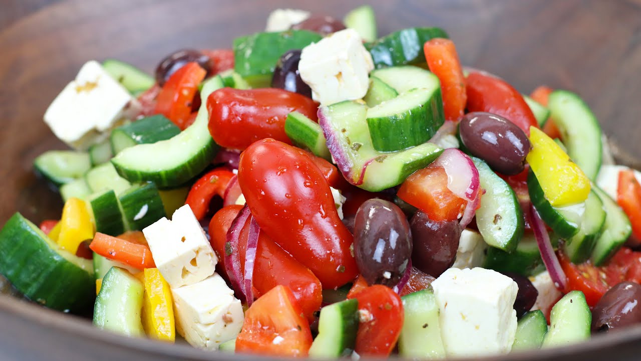 Ensalada Griega Receta