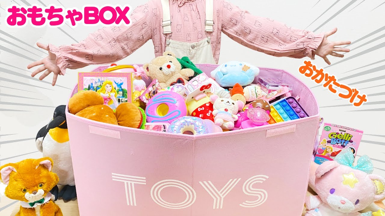 おもちゃBOX 大掃除 ! おもちゃの収納お片付け 断捨離