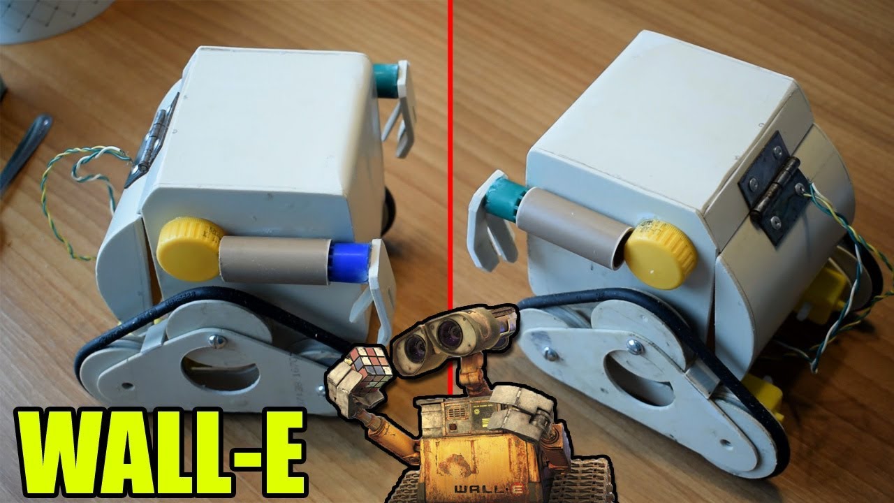 CONSTRUINDO O ROBÔ MAIS FAMOSO DO CINEMA! WALL-E parte 1