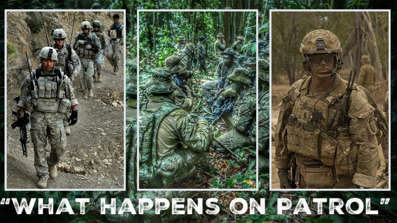 Australian Army What Happens on a Military Patrol? || What is a Military Patrols Purpose?